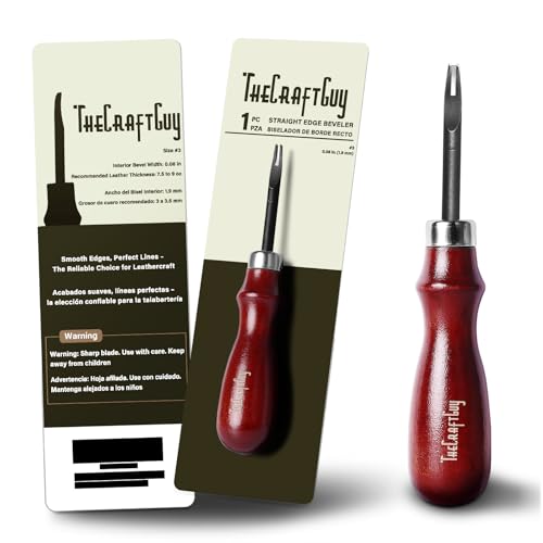 TheCraftGuy #3 Leather Edge Beveler