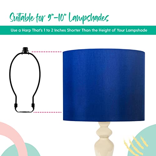 image for I Like That Lamp Complete I Like That 2 Pack Lamp Set - Black Harp (8