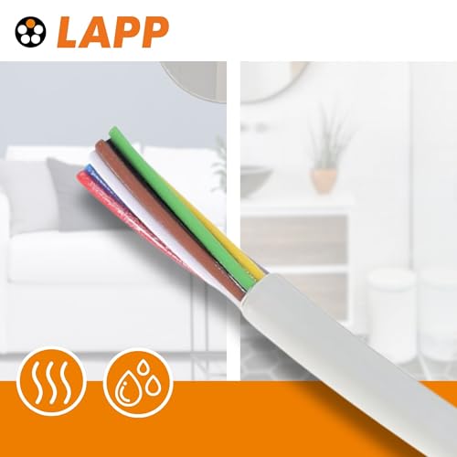 Cable de datos 10 m Lapp 0028604 LiYY con 4 conductores de 0,75 mm2 para control de alta precisión 4