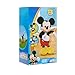 Disney Junior Mickey Mouse Hot Diggity Dance Mickey Feature Plush Stuffed Animal, Motion, Sounds, and Games, Kids Toys for Ages 3 Up by Just Play