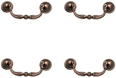 Adonai Hardware Amraphel Decorative Drop Pull (Supplied as 4 Pieces per Pack) (Antique Copper)