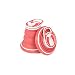 HYDAWAY Collapsible KIDS Water Bottle - 12 oz., Chili