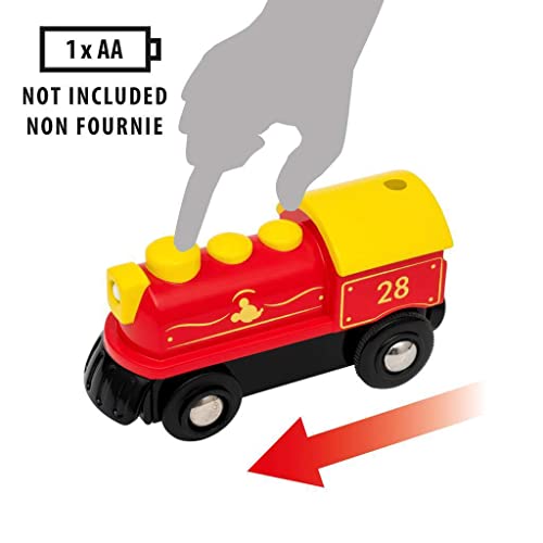Jouet pour garçons et filles dès 3 ans avec le train à pile Mickey Mouse BRIO 32265 - 5