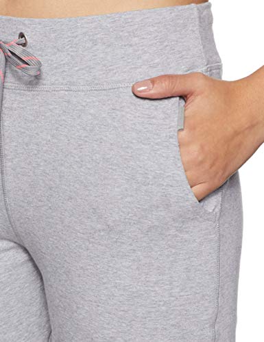 Image of Van Heusen Women's Cotton Lounge Pants | Drawstrings & Side Pockets | Cotton Stretch | Smart Tech finish | Sweat Absorbent | Breathable Fabric | At home pyjamas | Everyday Comfort | Solid Colors | Style 55302