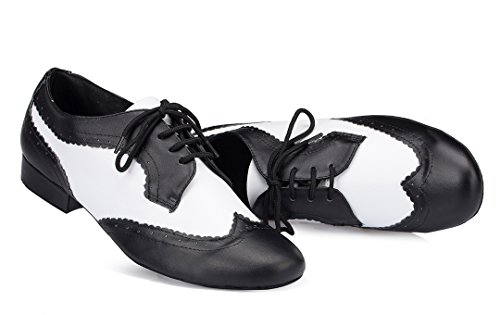 Chaussures de danse moderne hommes salon confortables noir - 6