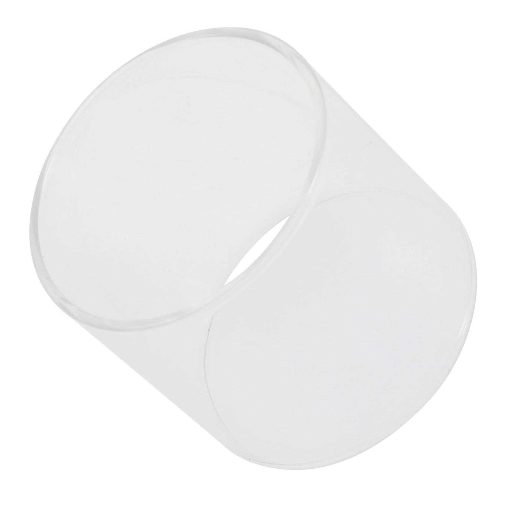 HEMOTON Glass Lamp Shade Replacement for Outdoor Camping and Hiking Tent Lights, Metal Frame Cylinder Glass Cover, Sturdy Household and Outdoor Light Shade