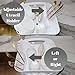 PookSter Dish Rack, Kitchen Dishes Storage, Simple Modern Bamboo Dish Sink drainers Counter, Small Drain, Plate Drainer Wood Legs, Off White Dishwasher, Large, escurridor de cocina platos, Strainer