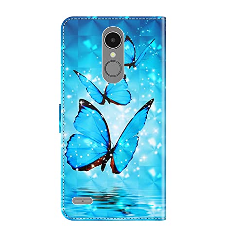 VQWQ Custodia per LG K8 2017-3D Animale Dipinto PU...