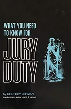 Hardcover What You Need to Know for Jury Duty. Book
