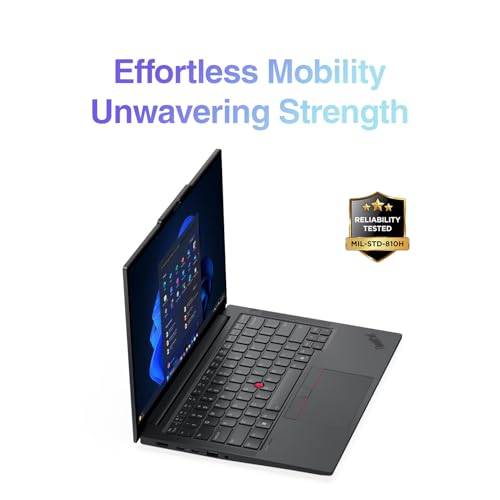Image of Lenovo 2026 ThinkPad E14 Gen 7 AI Business Laptop 14 inch FHD+ Display | AMD Ryzen 7 250 (Beat Ryzen 5 7535U), 32GB DDR5, 1TB SSD, Copilot, Backlit, FiP, 5M RGB Webcam, Thunderbolt 4, Win11Pro
