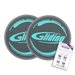 Gliding Scheiben für Hartholzböden, 1 Paar
