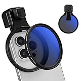 K&F CONCEPT スマホ用 CPLフィルター 偏光フィルター 67mm 反射除去 コントラスト強調 紛失防止ロープとキャリーバッグが付属 iPhone/Android対応