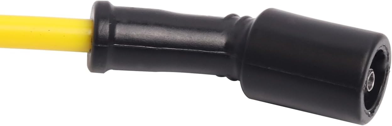 ENA Set of 8 Yellow Ignition Coil and Yellow Wire Set Compatible with Cadillac Chevrolet GMC Pontiac CTS Camaro Corvette Firebird GTO B7 P30 C6500 Topkick C7500 Topkick P3500 5.7L 7.4L