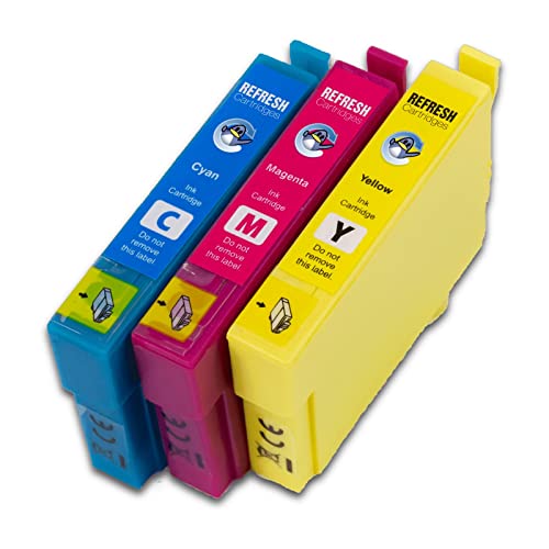 Colour Valuepack of 3x Remanufactured 503XL C/M/Y High Capacity Ink Cartridges for Epson Printers, Magenta, Yellow, Cyan - Image 2