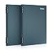 Oxford Stone Paper Notebook, 5-1/2" x 8-1/2", Blue Cover, 60 Sheets, 2 Pack (161641)