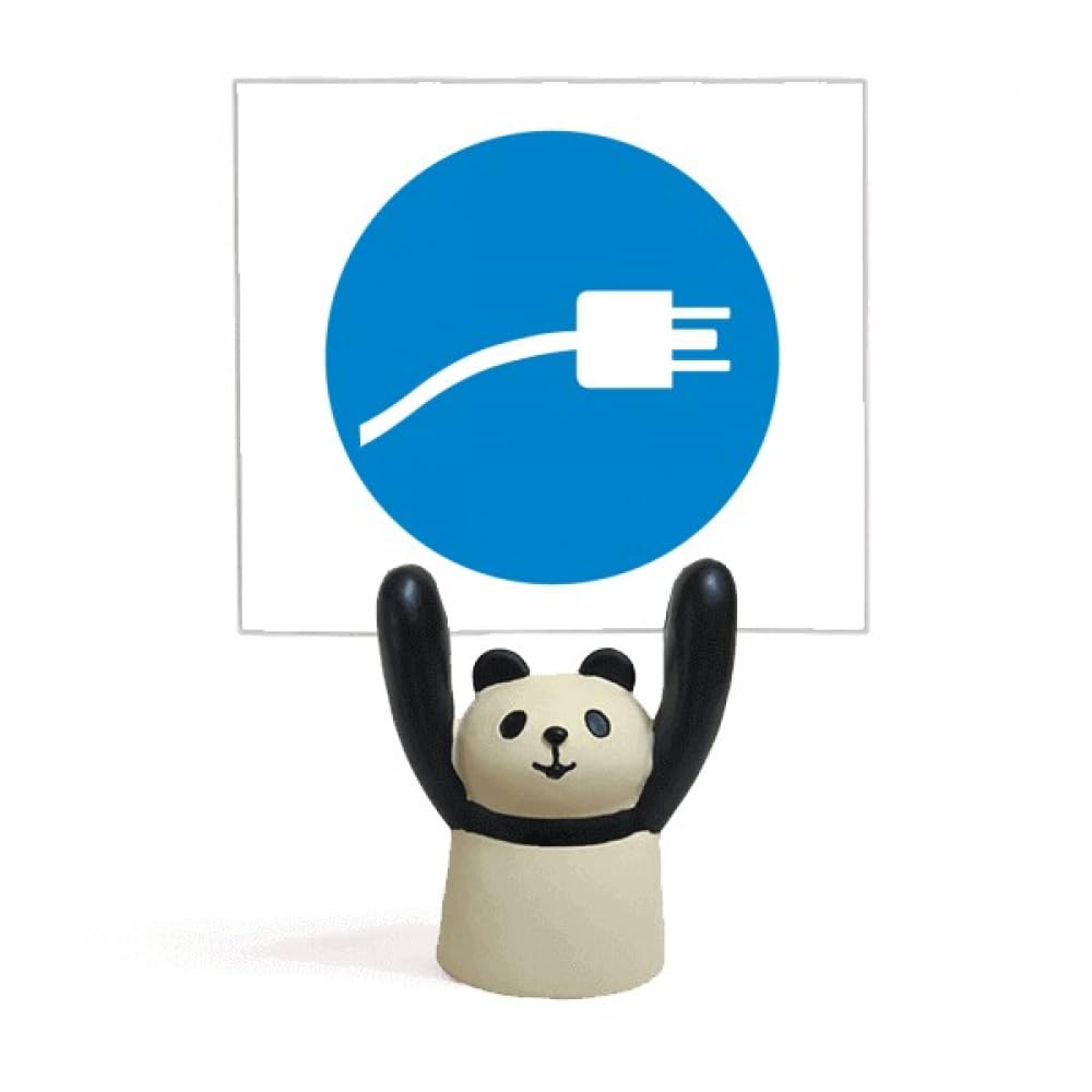 Câble de chargement bleu panda décoration de bureau pour smartphone et tablette - 4