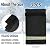 NOVWANG 3PCS Outdoor Faucet Covers for Winter, 10.24 Inch H X 5.9 Inch W Faucet Socks for Freeze Protection, Reflective Blackupgraded Thicken Pipe Wrap Insulation Cover Socks, Faucet Freeze Protector