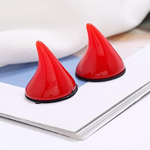 Devil Horns for Helmet Motorcycle Helmet Devil Horns Electric car Full Face Off Road Helmet Decoration Motorcycle for Women Men Girls Boys Ski Snowboard Accessories