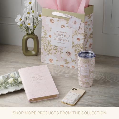 Image of Christian Art Gifts Bless You and Keep You Ceramic Coffee Mug for Women