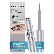 Eyelash Growth Serum with Myristoyl Pentapeptide-4, Advanced Lash Enhancing Serum for Thicker, Longer, Fuller Lashes - 4ml Lash Serum for Natural Eyelash Growth
