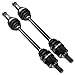 Caltric Rear Left And Right Cv Joint Axles Compatible with Yamaha Grizzly 700 Yfm700 4Wd 2014 2015