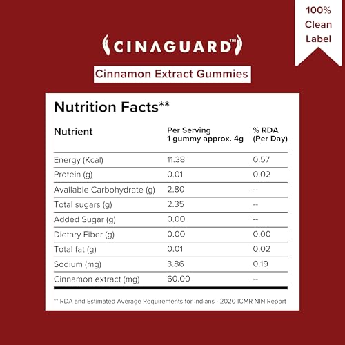 Image of Immunity Gummies | Authentic Sri Lankan Ceylon Cinnamon | For Daily Immune & Wellness Support | Standardized Cinnamon Bark Extract | For Men and Women | 30 gummies