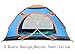 Sports God 3 Person Automatic & Instant Setup Pop Up Tent for Hiking and Camping with Carry Bag (Blue)