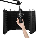 Performance audio optimisée : avec son isolation à cinq couches et son rembourrage épaissi, l'écran d'isolation du microphone réduit le bruit de fond et gère les bruits de plof et de sifflement. Il offre ainsi une capture audio claire pour les podcasts, les voix off ou les diffusions en direct, même dans des environnements bruyants.