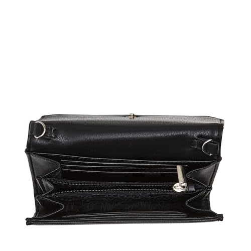 Steve Madden Fenix Mini Wallet on a Chain, Black4