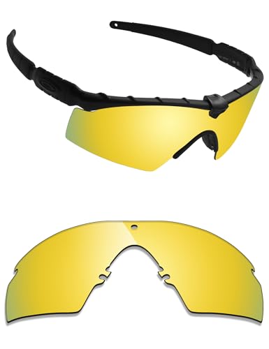 Image of Alphax Polarized Replacement Lenses for Oakley Si M Frame 2.0 Sunglasses | Glare Reduction | Precision Cutting