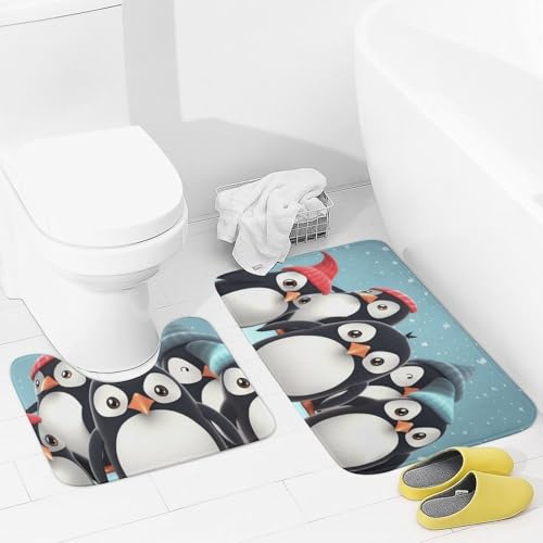 Tapis de bain luxe velours corail doux 50x80 lot de 2 chic
