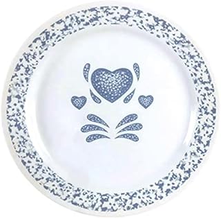 Livingware Luncheon Plate, 8-1/2-Inch, Blue Hearts - Buy now