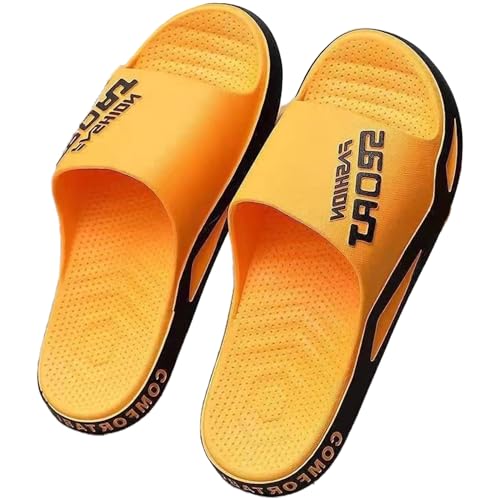 Vidsid Men'S Slippers - Breathable, Easy To Clean, Elasticity, Non-Slip Shower Sandals For Home And Beach  cover