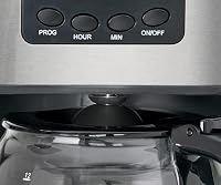 Clatronic® Kaffeemaschine | 1,5 Liter Kaffee | 900 Watt | für 12-14 Tassen Kaffee | 24h LCD-Timer | Warmhalte-Automatik | Nachtropfschutz | herausnehmbarer Filter | Kontrollleuchte | KA 3642 – Ansicht 5