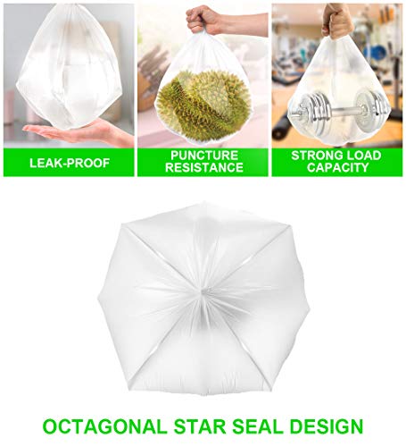 Small Clear Trash Bags – Forid 2.6 Gallon Garbage Bags Wastebasket Bin Liners 220 Count Plastic Trash Bags For Bathroom Bedroom Office Garbage Can (220 Count) #TOP2