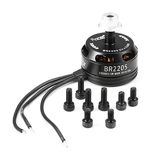 VIDOO 4 x Racing Edition 2205 Br2205 2300Kv 2-4S Brushless Motor Black per 210 X220 250 280 Rc Drone