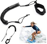 Tkxjry Sup Leash, Leash Paddle, Laisse Planche de Surf 10ft, Leash Sup Board, Sup Leash de...