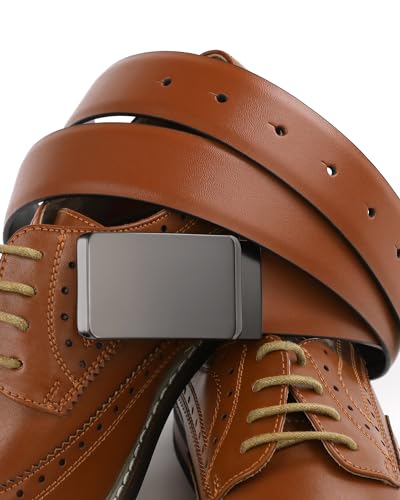 Chaoren Mens Belts Leather - 1.25 Inch Reversible Belts For Men thumb #2
