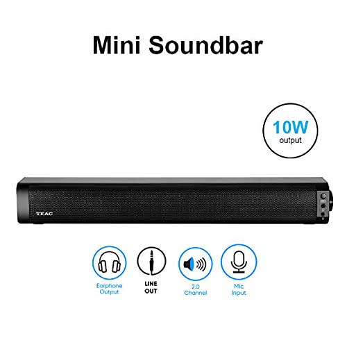 TEAC SB20203M - Mini SOUNDBAR, BT 5.0 