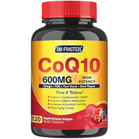 DRFOSTER CoQ10 600 mg Softgels Cover