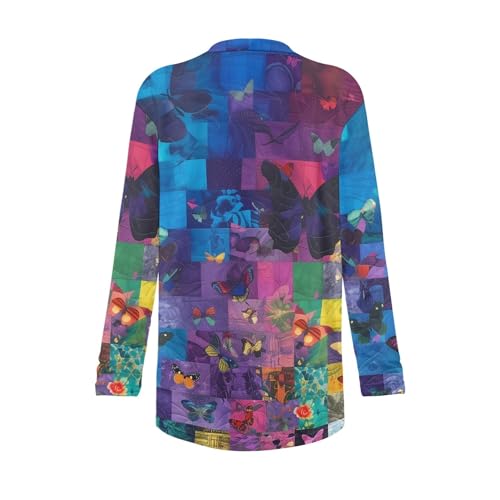 Image of Cardigan Sweaters for Women Long Sleeve Cardigan Soft Drape Open Front Fall Dusters V-Neck Jackets Dressy Loose Coat