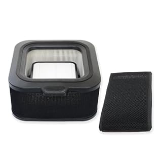 PUREBURG Replacement Filter Kit Compatible with Mila Air Purifier, H13 HEPA (with 2 filter Sock) Activated Carbon For Air Clean Dust VOCs Odor