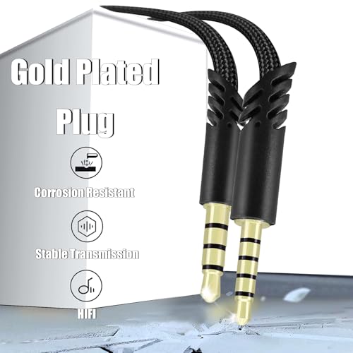 Cable auxiliar 3.5mm jack trrrs a trrs 2m para Astro A40 miniatura 2
