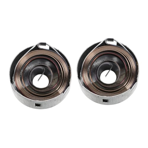 Gatuida 2pcs Robust Quill Spring Steel Drill Press Return Coil Spring Bench Drill Press Assembly