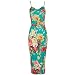 FashionMark New Womens Celeb Floral Tropical Print Bodycon Midi Dress