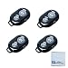 Wireless Remote Shutter for Cellphones and Tablets (4 Pack), Bluetooth Remote Button Camera for iPhone Camera Accessories – Shutter Clicker for Photos and Videos