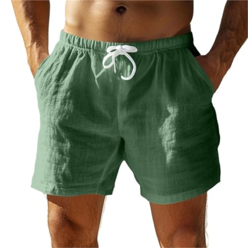 Short en lin homme léger idéal pour vos vacances à la plage