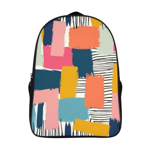Sac à dos graffiti pour fille à l'école primaire cartable enfant respirant 40x28x16cm