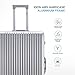 Flight Knight Premium Travel Suitcase - 8 Spinner Wheels - Built-in TSA Combination Lock Lightweight ABS Hard Shell Carry on Check in Luggage with Highly Durable - Approved for Over 34 Airlines