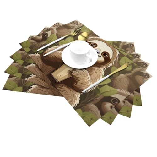 Sets de table en vinyle pour la décoration de la salle à manger